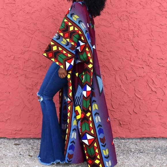 Jackets & Blazers - KIMONO FLOOR LENGTH